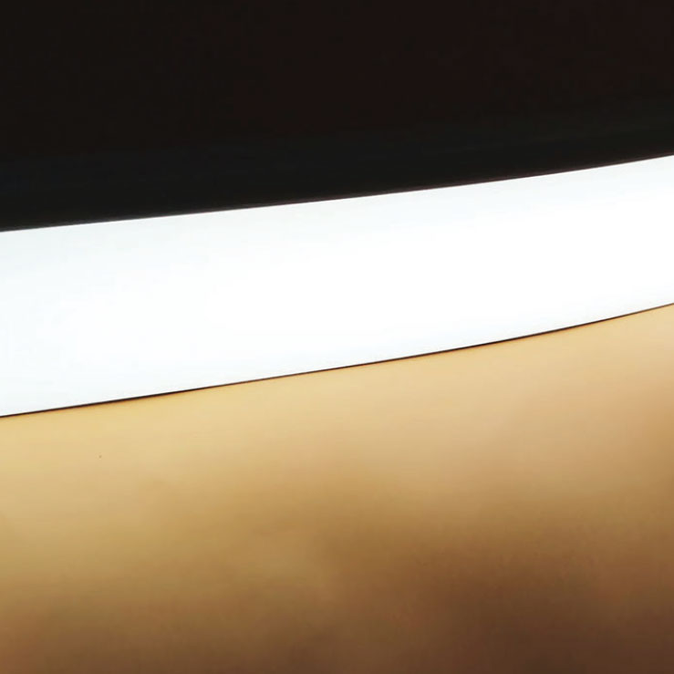Large Flex Silicone LED Diffuser Channel For 28mm Quad Row LED Strip Light - 70*30 mm 120 ° Top Emitting Large Flex Silicone LED Diffuser Channel For 28mm Quad Row LED Strip Light - 70*30 mm 120 ° Top Emitting